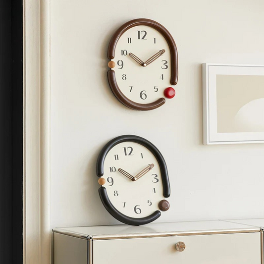 Horia - Reloj de Pared Elegante de Lujo para un Toque de Lujo en Tu Interior