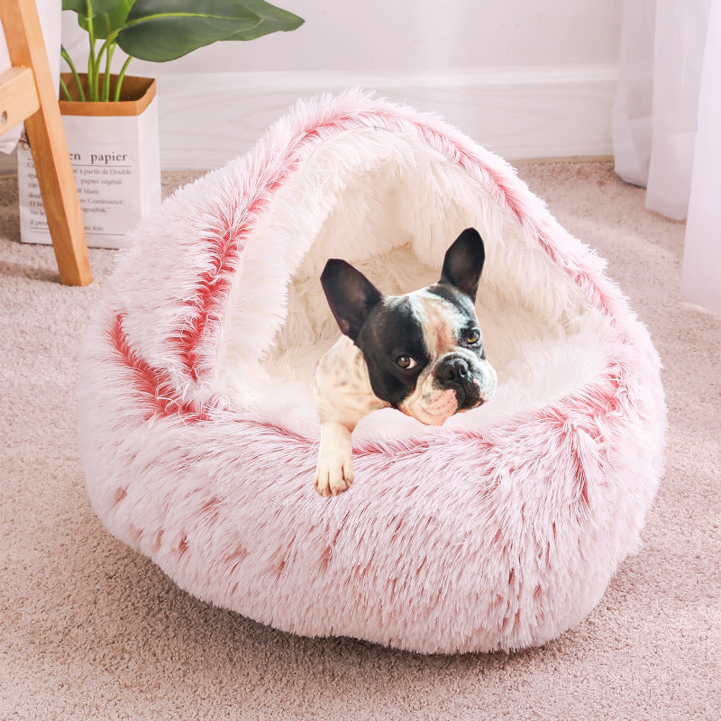 Nido de forro polar auto-calentable cómodo y seguro para tu mascota