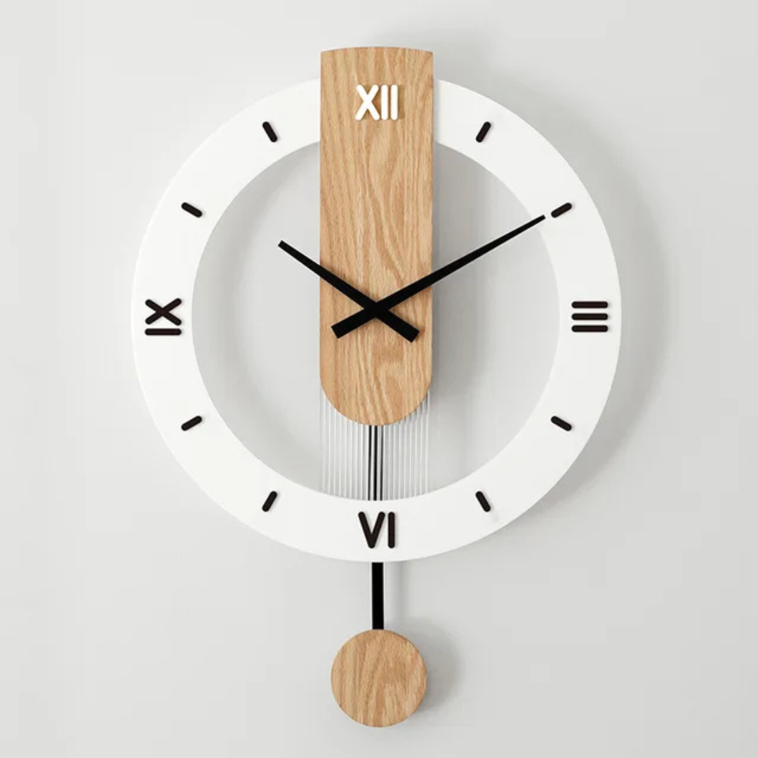 Ritma - Reloj de Pared Grande y Elegante para una Sala de Estar Elegante