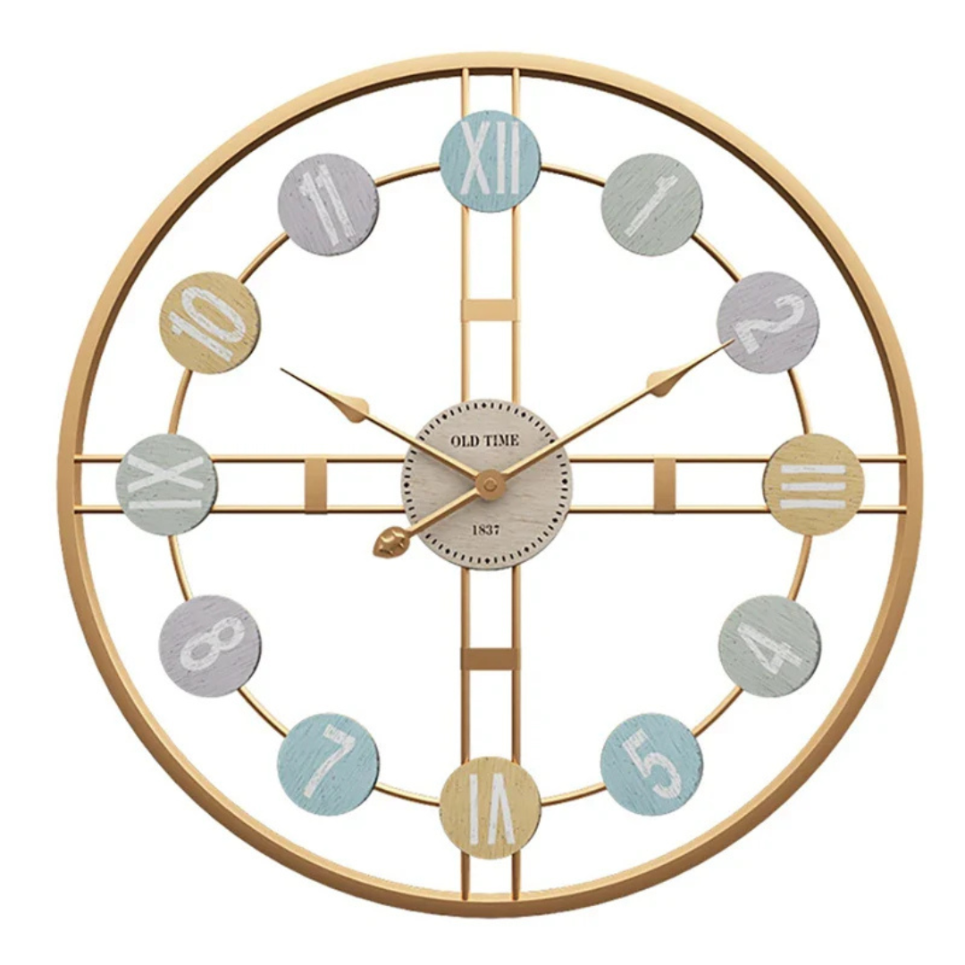Reloj de pared grande para la sala de estar - artículo decorativo elegante y funcional