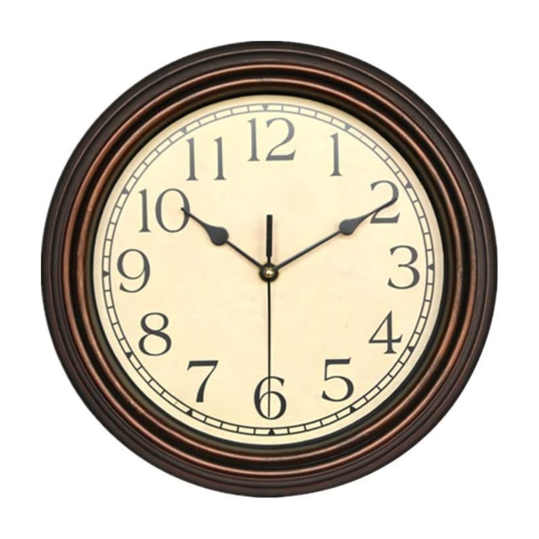 Reloj de Pared Retro Atemporal Nostga para una Sala de Estar con Estilo