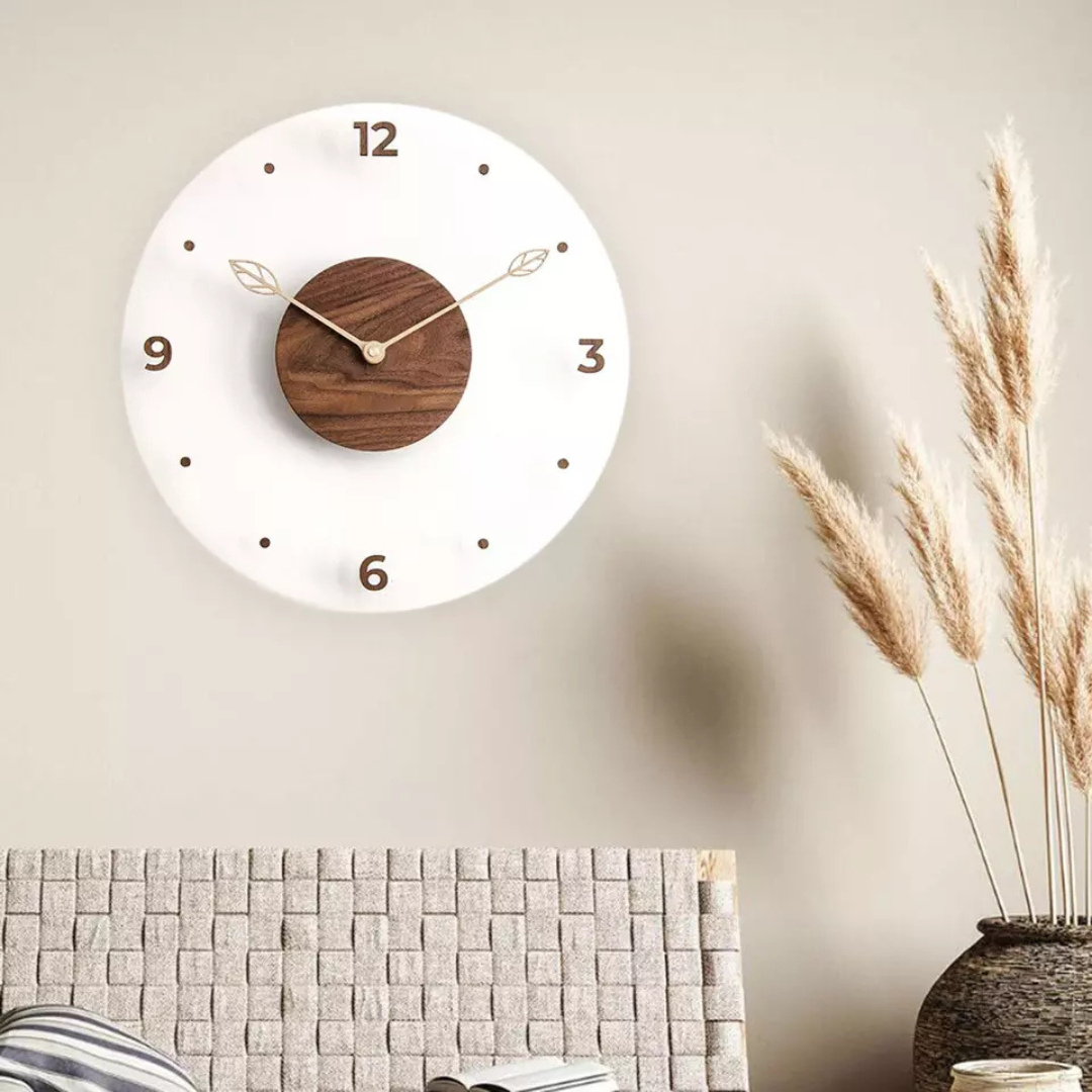 Lucis - Reloj de Pared de Acrílico Elegante para un Interior Lujoso y Estilizado