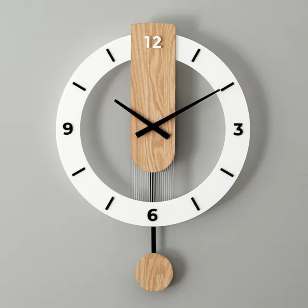 Ritma - Reloj de Pared Grande y Elegante para una Sala de Estar Elegante
