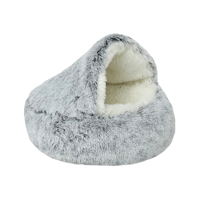 Nido de forro polar auto-calentable cómodo y seguro para tu mascota