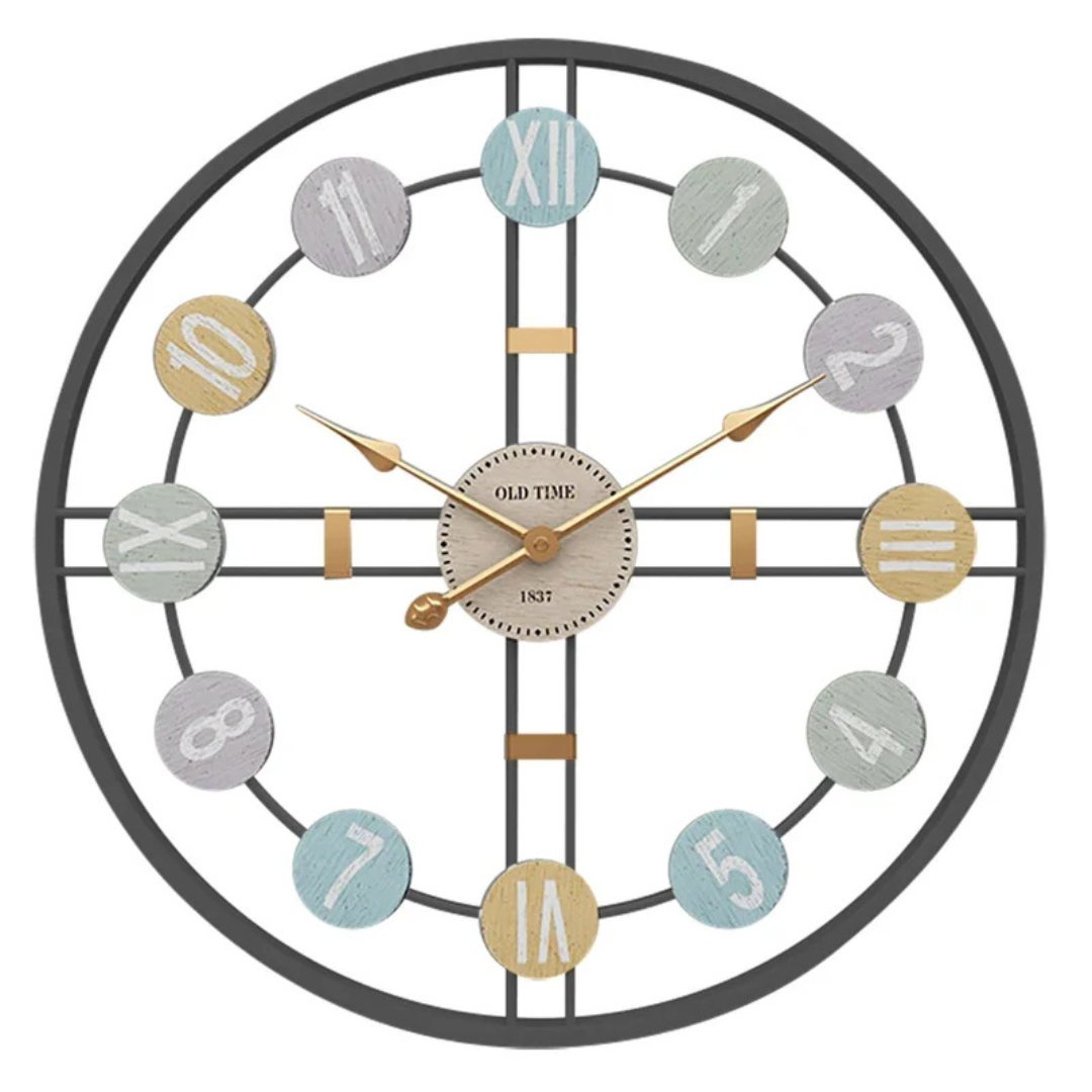 Reloj de pared grande para la sala de estar - artículo decorativo elegante y funcional