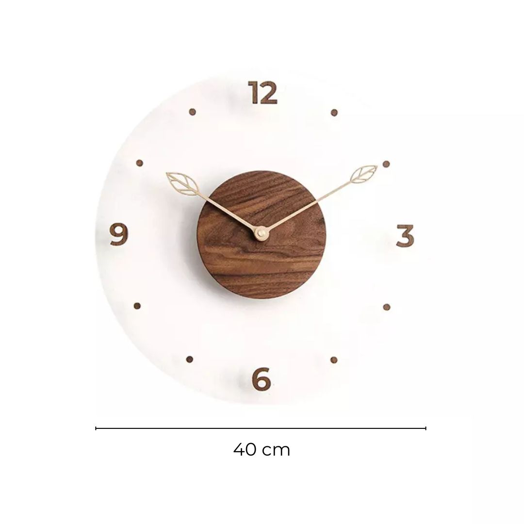 Lucis - Reloj de Pared de Acrílico Elegante para un Interior Lujoso y Estilizado
