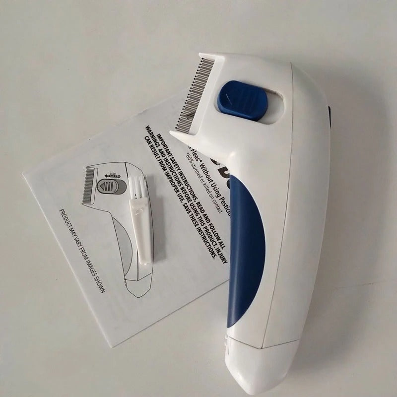 Peine profesional para pulgas para mascotas para una eliminación efectiva