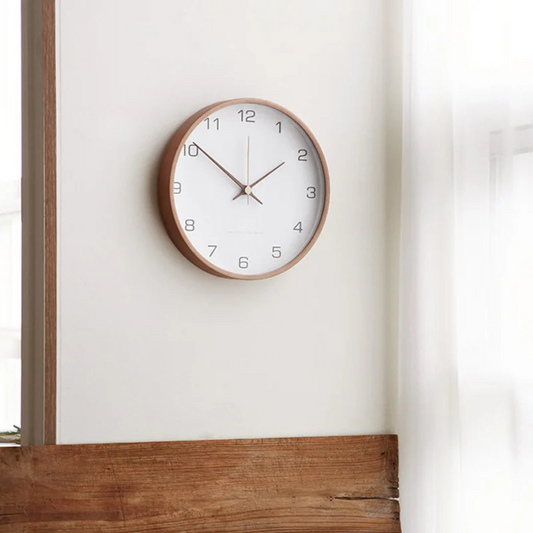 Transcend - Reloj de Pared de Madera Moderno y Elegante para un Interior Estilizado