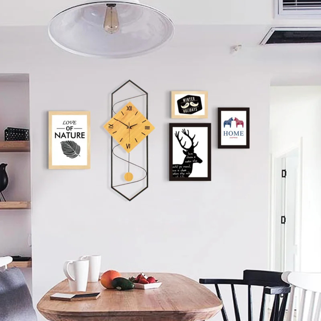 Vetra - Reloj de Pared Minimalista Elegante para Interiores con Estilo