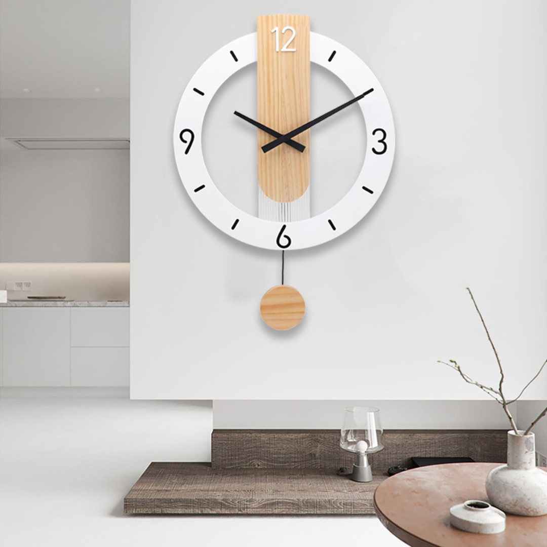 Ritma - Reloj de Pared Grande y Elegante para una Sala de Estar Elegante