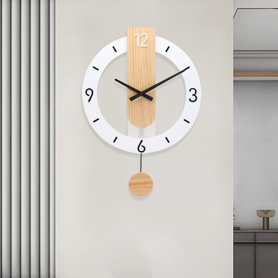 Ritma - Reloj de Pared Grande y Elegante para una Sala de Estar Elegante