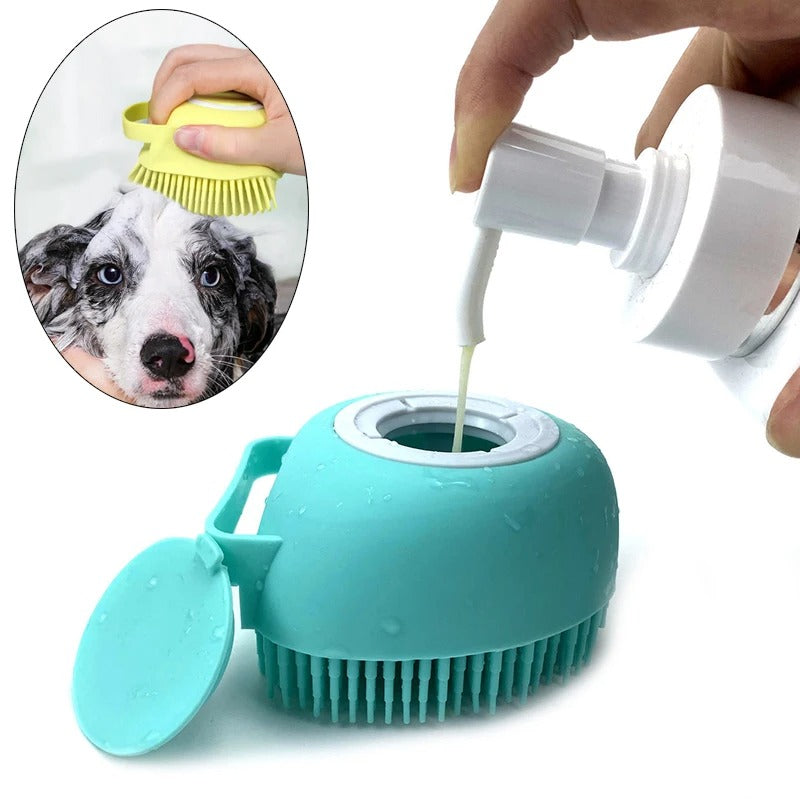 Guante de masaje animal de lujo para cuidado relajante