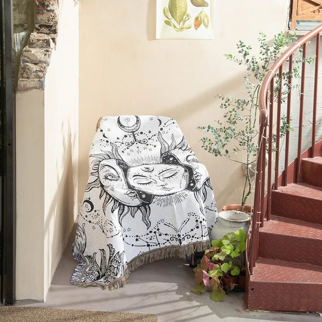 Tapiz de pared tejido moderno – Decoración moderna para el hogar y acento interior elegante