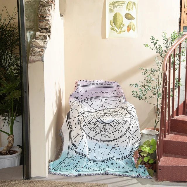 Tapiz de pared tejido moderno – Decoración moderna para el hogar y acento interior elegante