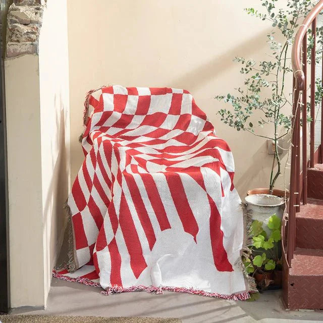 Tapiz de pared tejido moderno – Decoración moderna para el hogar y acento interior elegante