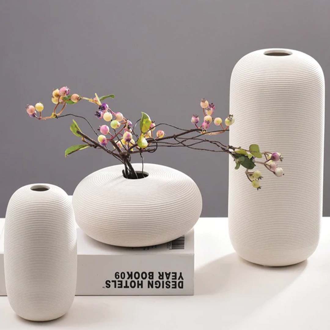 Jarrones de cerámica hechos a mano | Decoraciones elegantes y únicas para tu interior