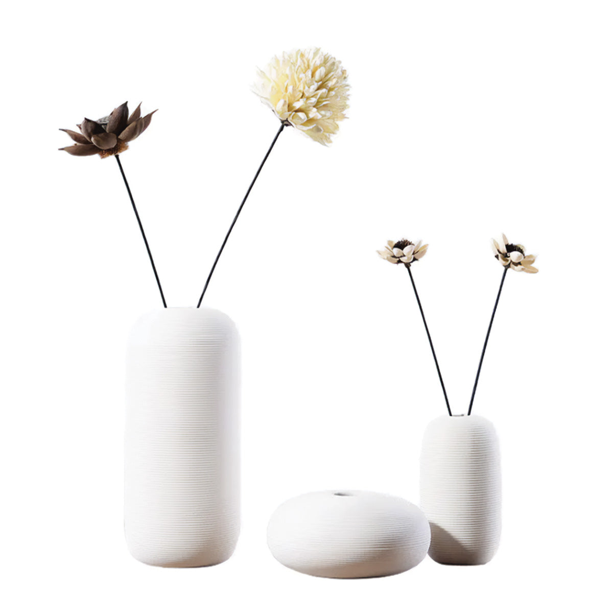 Jarrones de cerámica hechos a mano | Decoraciones elegantes y únicas para tu interior