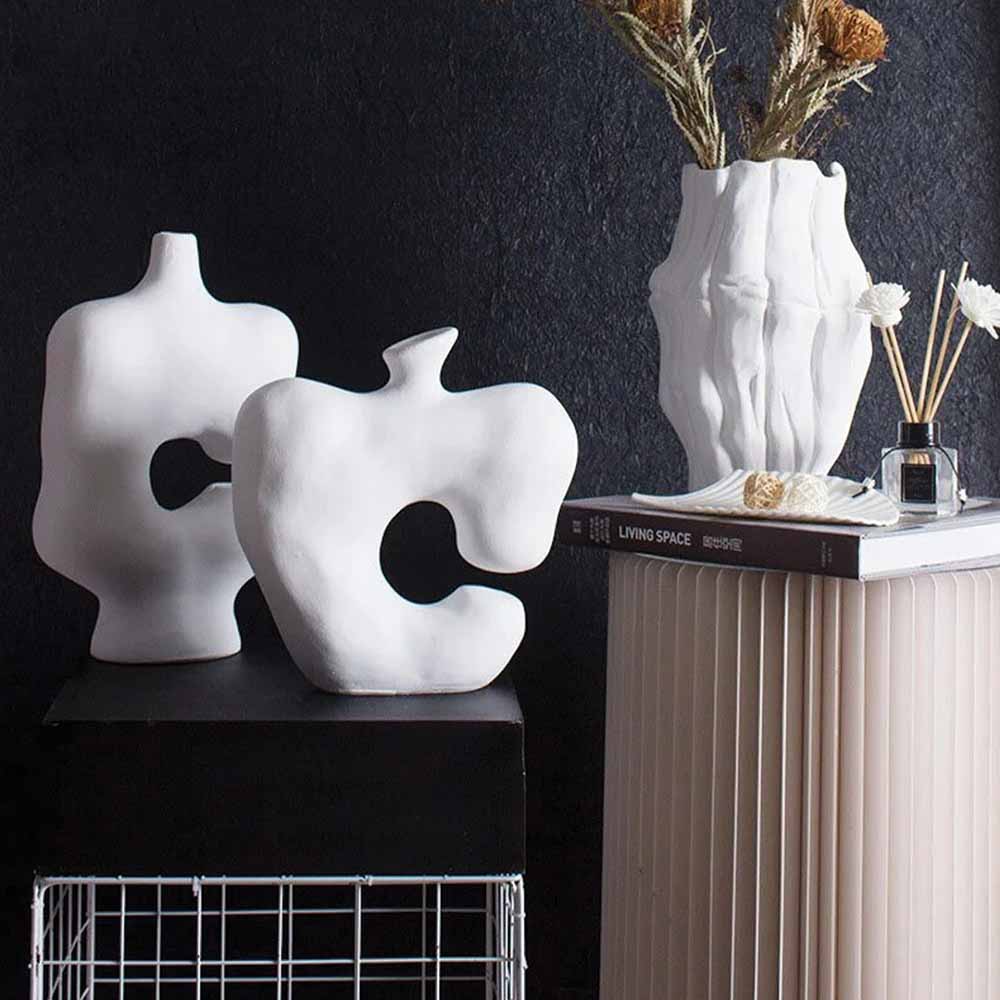 Jarrones de Cerámica Gala - Elegancia y Fina Decoración de Interiores