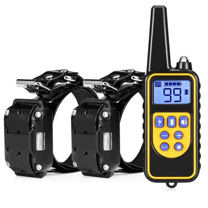 Collar impermeable para entrenamiento de perros con batería recargable – Entrenamiento fácil y eficiente