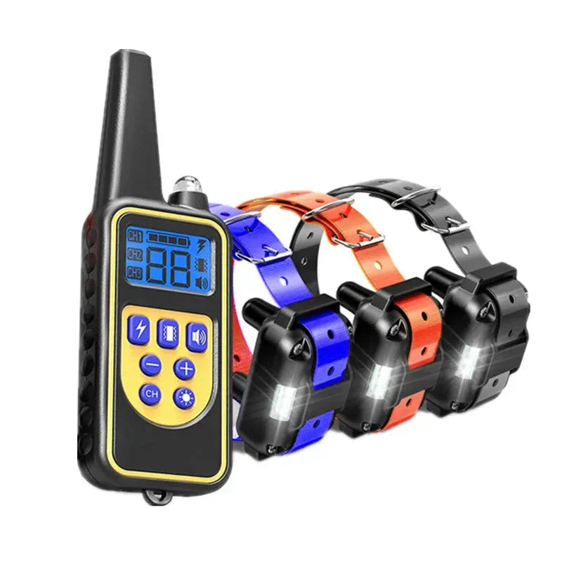 Collar impermeable para entrenamiento de perros con batería recargable – Entrenamiento fácil y eficiente