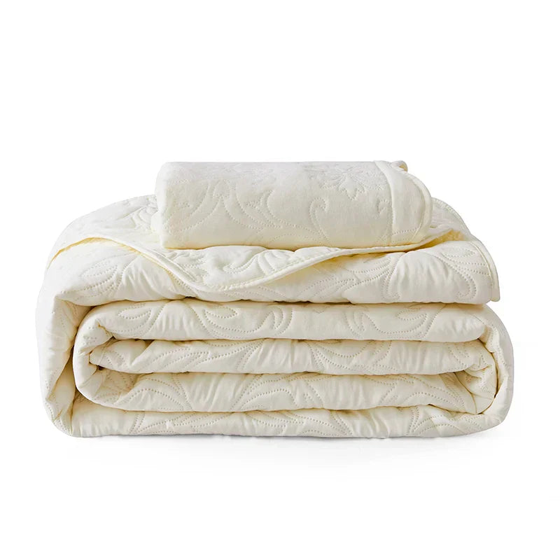 Edredón de algodón blanco Lux para comodidad suprema – Disponible en 150x200 cm y 200x220 cm