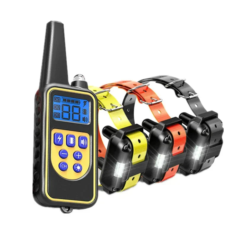 Collar impermeable para entrenamiento de perros con batería recargable – Entrenamiento fácil y eficiente