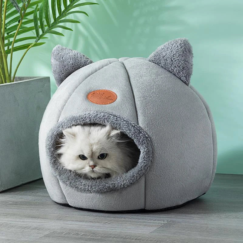 Cama tienda acogedora para dormir profundamente para mascotas para máxima comodidad y calidez