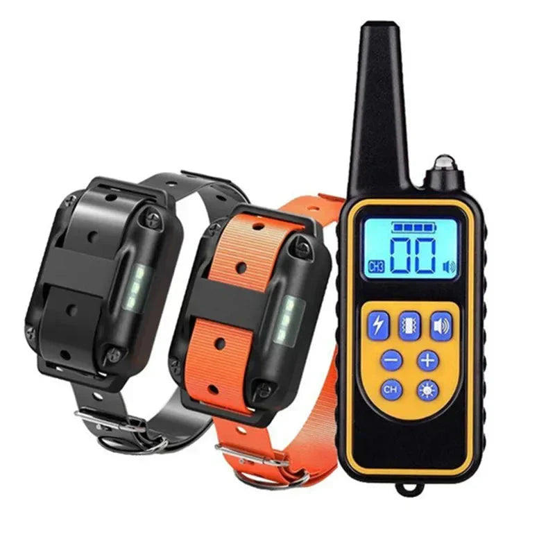 Collar impermeable para entrenamiento de perros con batería recargable – Entrenamiento fácil y eficiente