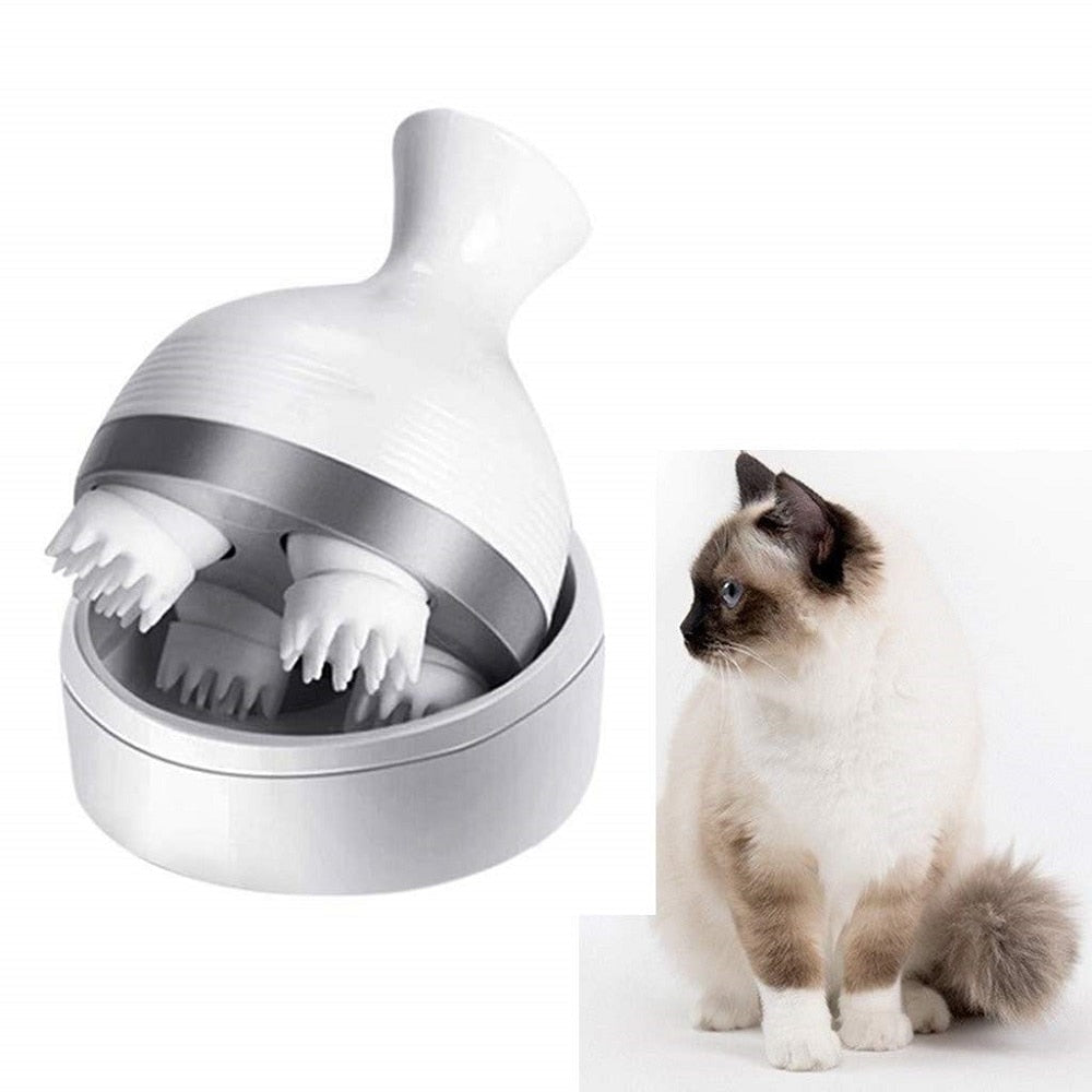 Dispositivo de masaje relajante para gatos que incluye bolsa de transporte