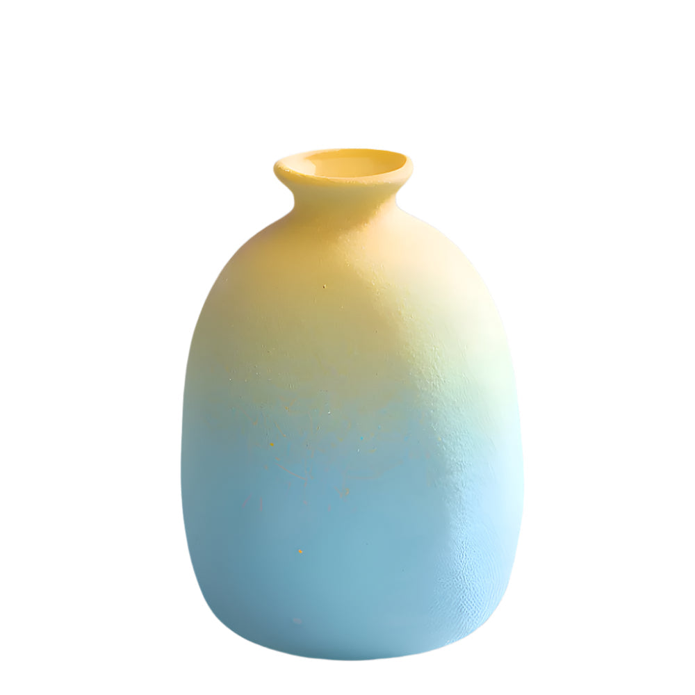 Isandria - Jarrón de cerámica elegante en colores macarón elegantes