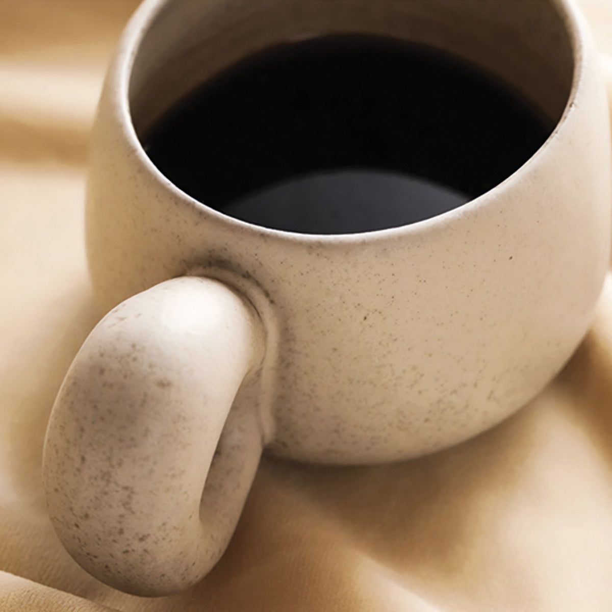 Tazas de piedra hechas a mano Louv - Vajilla cerámica única para un toque de elegancia