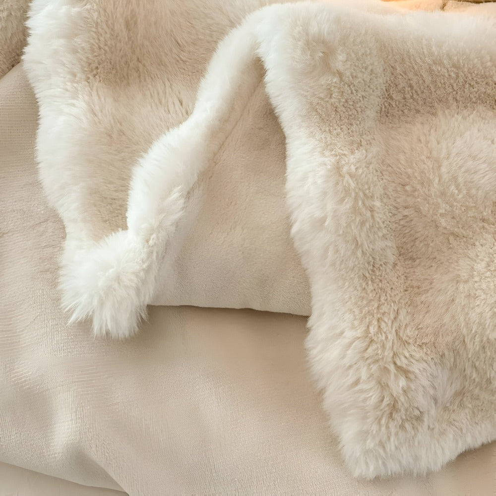 Manta de forro polar suave y acogedora – Súper suave, cálida y elegante para mayor comodidad