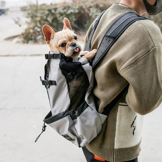 Bolsa de viaje de lujo para perros pequeños y medianos