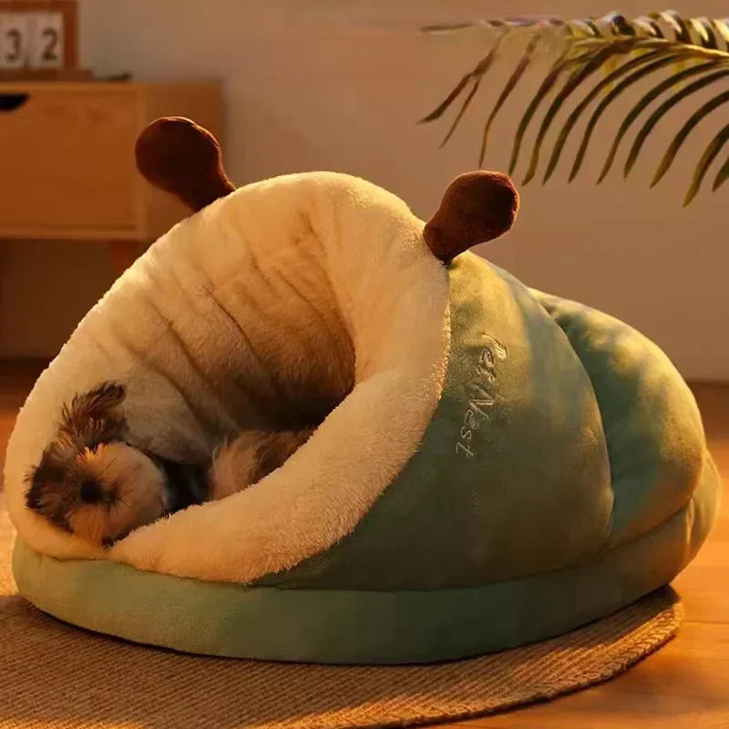 Cama Plegable de Lujo para Perros - Perfecta para un Disfrute Cálido y Cómodo en Invierno