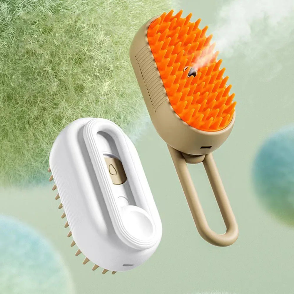Cepillo eléctrico de vapor lujoso para el cuidado avanzado de tu mascota