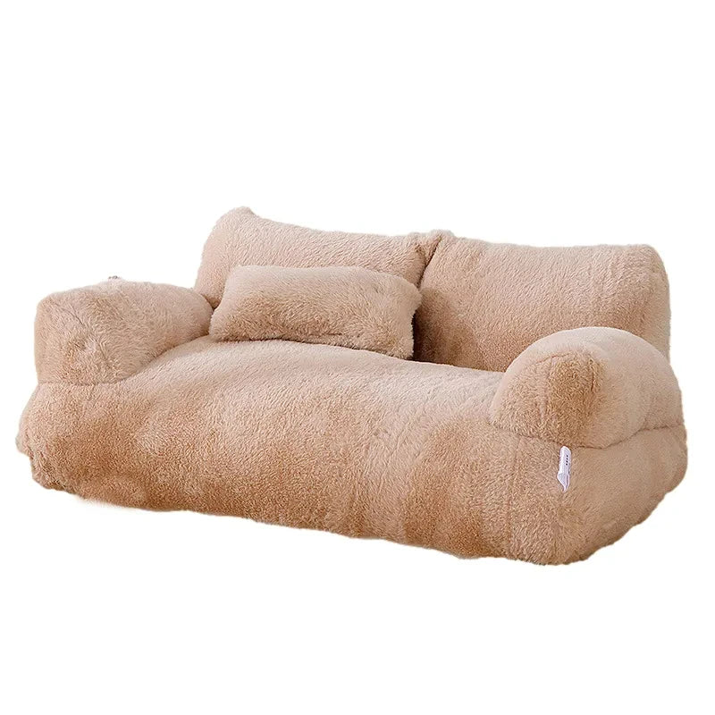 Cama de lujo para gatos para acurrucarse cálidamente en invierno y comodidad suprema