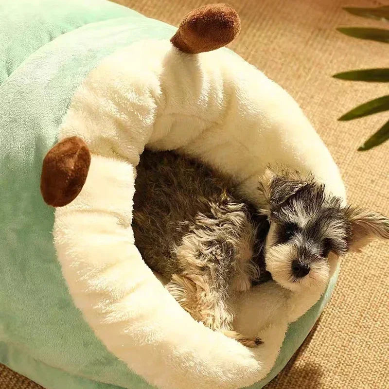Cama Plegable de Lujo para Perros - Perfecta para un Disfrute Cálido y Cómodo en Invierno
