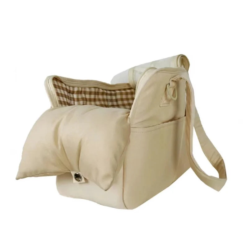 Bolsa de viaje duradera y segura para el cuidado cómodo de perros y gatos pequeños