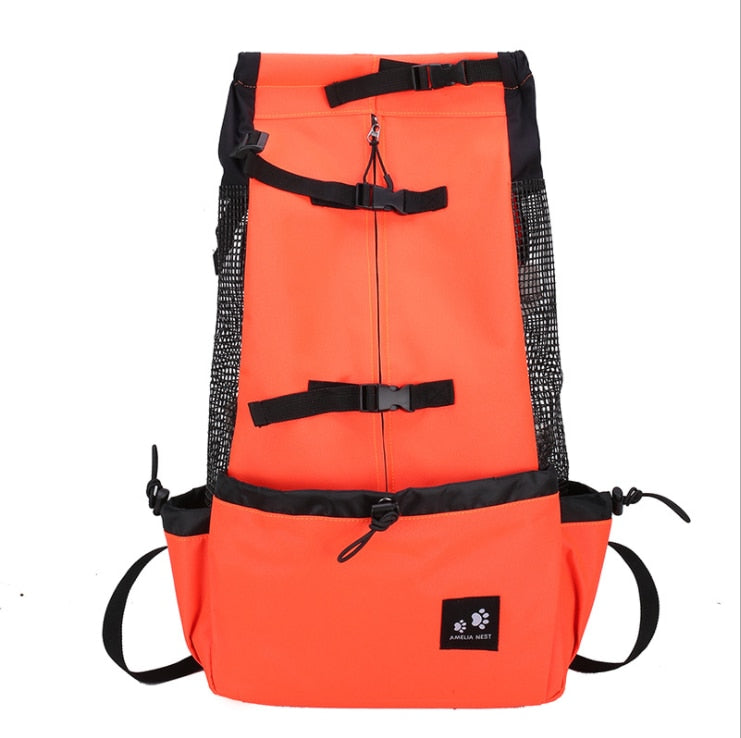 Bolsa de viaje ecológica para mascotas con práctico bolsillo lateral para comodidad y conveniencia