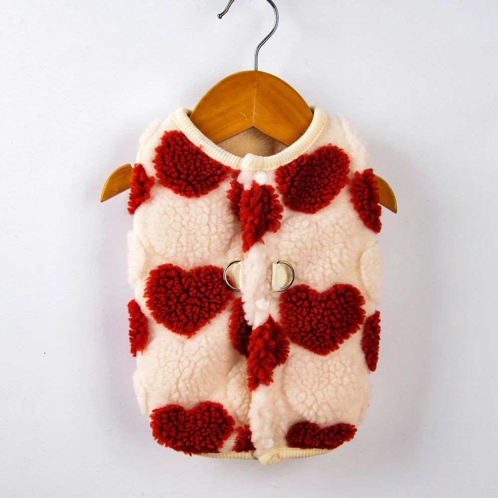 Abrigo de forro polar de lujo y comodidad para Bulldog Francés y Chihuahua para protección cálida