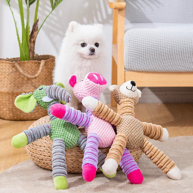Juguetes de elefante lindos para perros y gatos para diversión extra