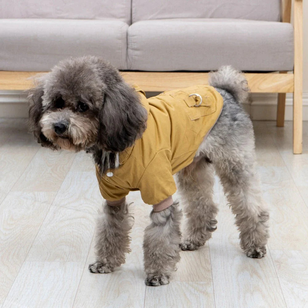 Abrigo grueso cómodo y cálido para mascotas