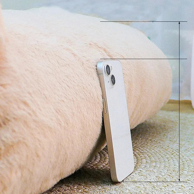 Cama de lujo para gatos para acurrucarse cálidamente en invierno y comodidad suprema