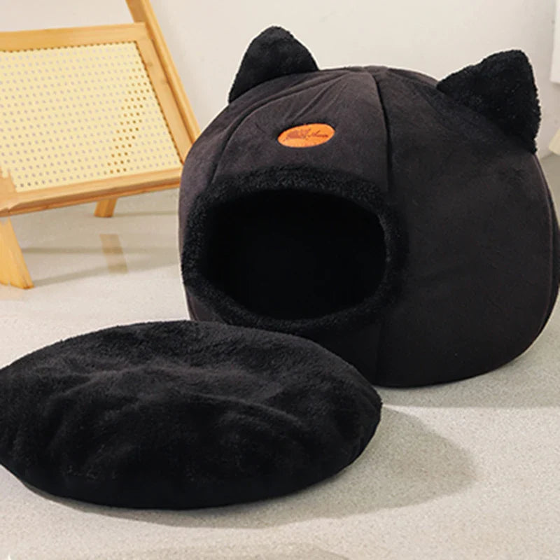Cama tienda acogedora para dormir profundamente para mascotas para máxima comodidad y calidez
