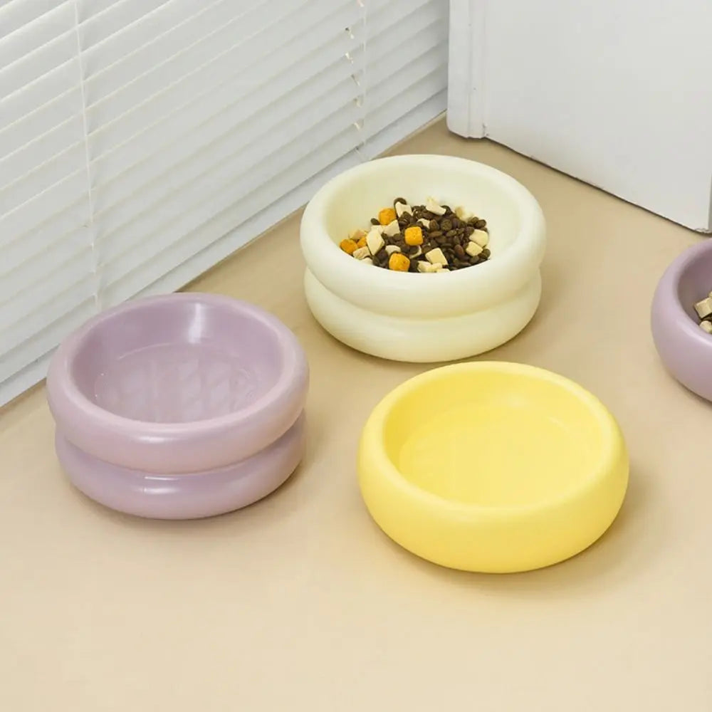 Cuenco de cerámica de lujo para mascotas para una experiencia de alimentación con estilo