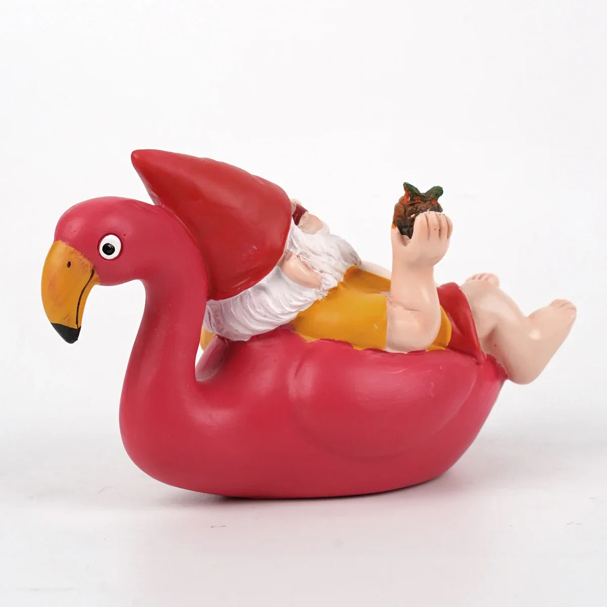 Phaedra - Encantadora Figura de Gnomo con Piña para Decoración de Jardín Encantadora