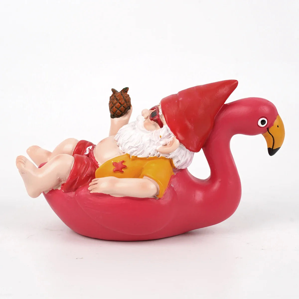 Phaedra - Encantadora Figura de Gnomo con Piña para Decoración de Jardín Encantadora