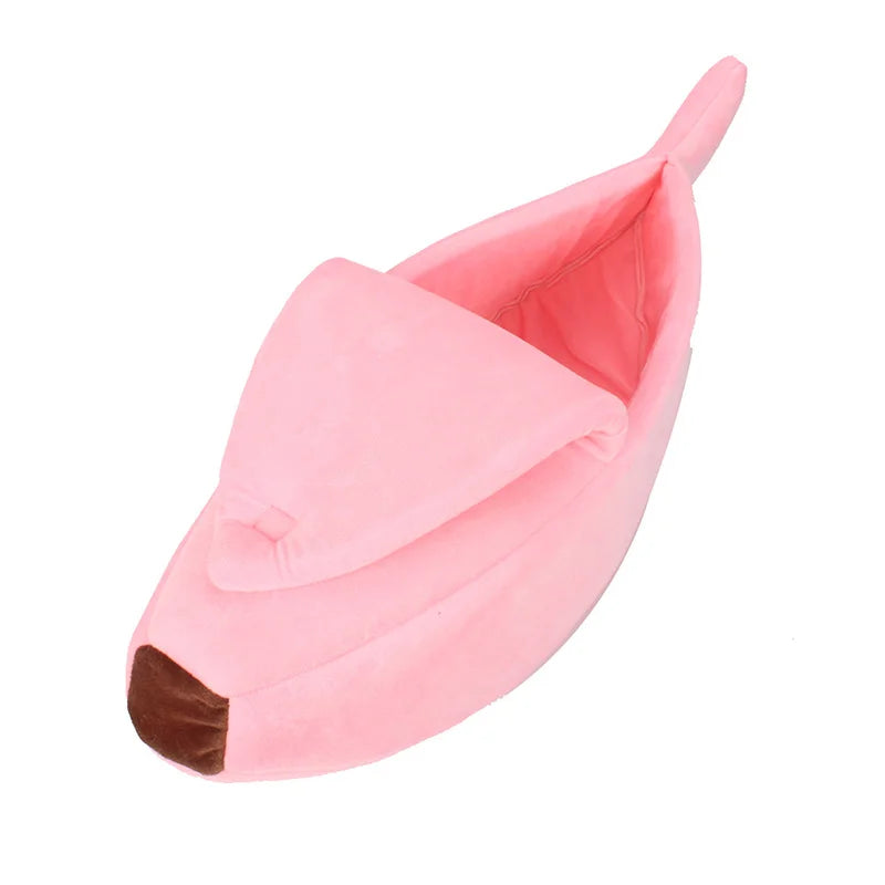 Cama suave y acogedora para gatos con un toque juguetón