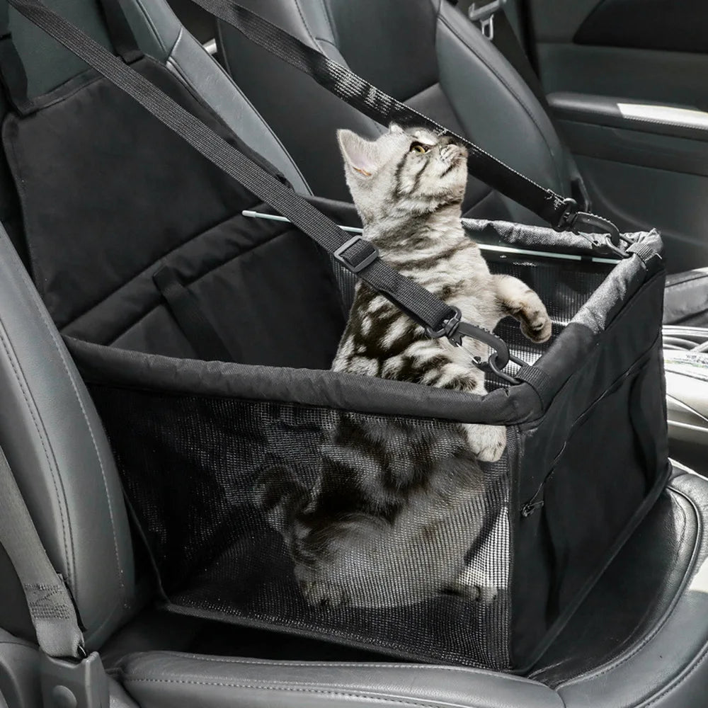 Bolsa de viaje cómoda y asiento de coche para mascotas personalizado