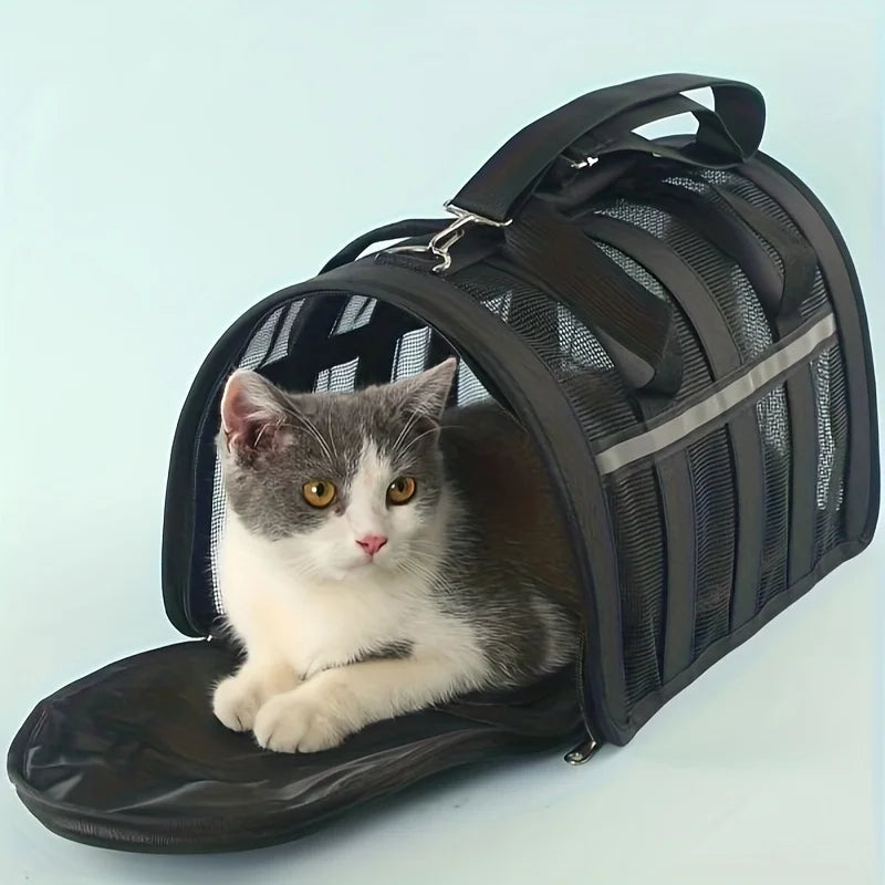 Bolsa transportadora plegable para mascotas - Cómoda y fácil de llevar